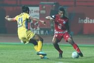 Sandesh Jhingan was poor on the night. (Photo: ISL)